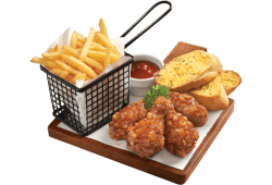 Platter - BBQ chicken wings