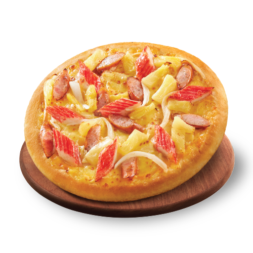 Pizza Chất_Thanh Cua và Xúc Xích Cocktail