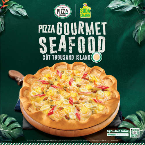 Ảnh của Pizza Gourmet Seafood Xốt Thousand Island