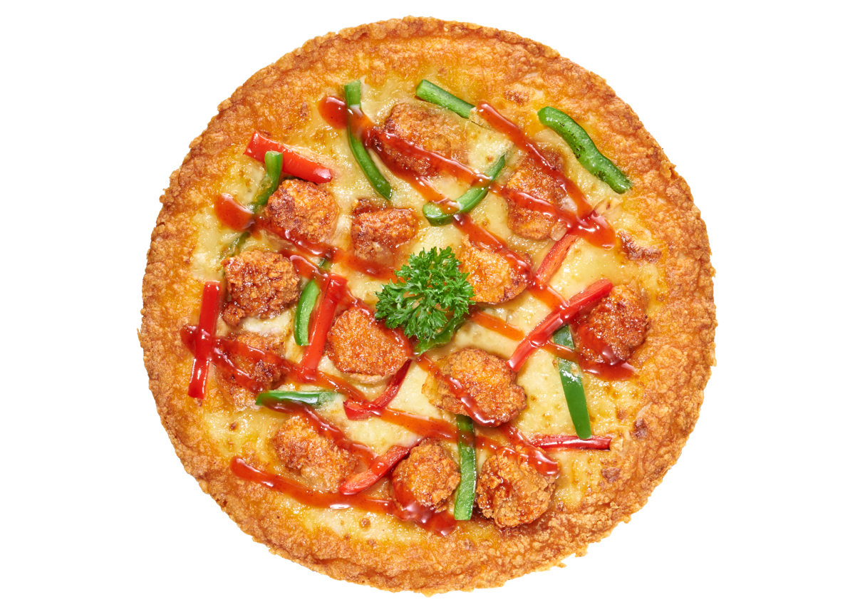 Pizza Gà Popcorn Viền Phô Mai Rộp Rộp [+30.000đ]