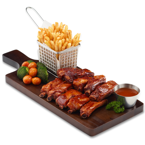 Ảnh của Khay Sườn Nướng BBQ (Cỡ Lớn)