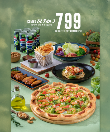Ảnh của COMBO 03 PIZZA DI SẢN