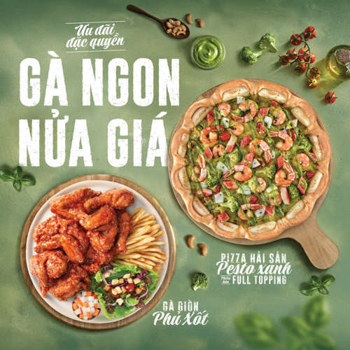 Ảnh của Combo Gà Ngon Nửa Giá + Pizza Size M