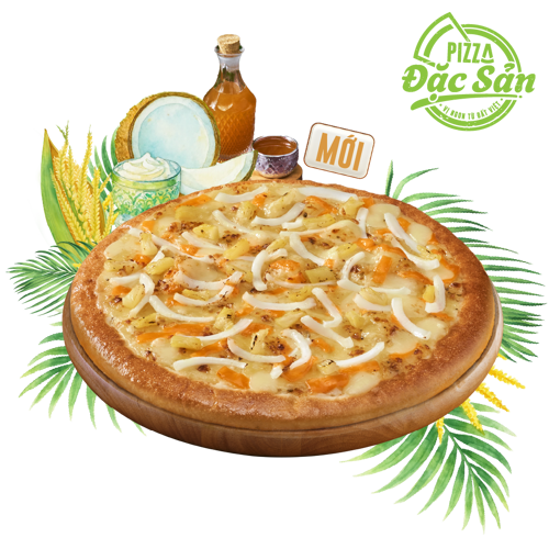 Ảnh của Pizza 4 Cheese Dừa Non - Mật Hoa Dừa