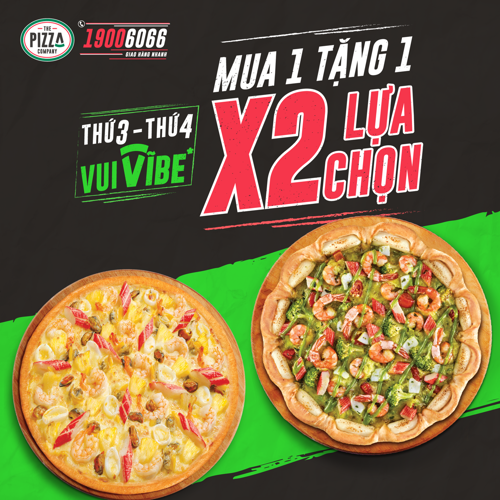 Ảnh của MUA 1 TẶNG 1 PIZZA