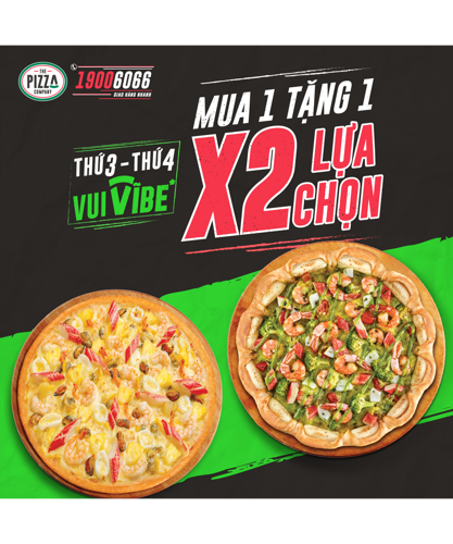 Ảnh của Mua 1 Tặng 1 Pizza size M 