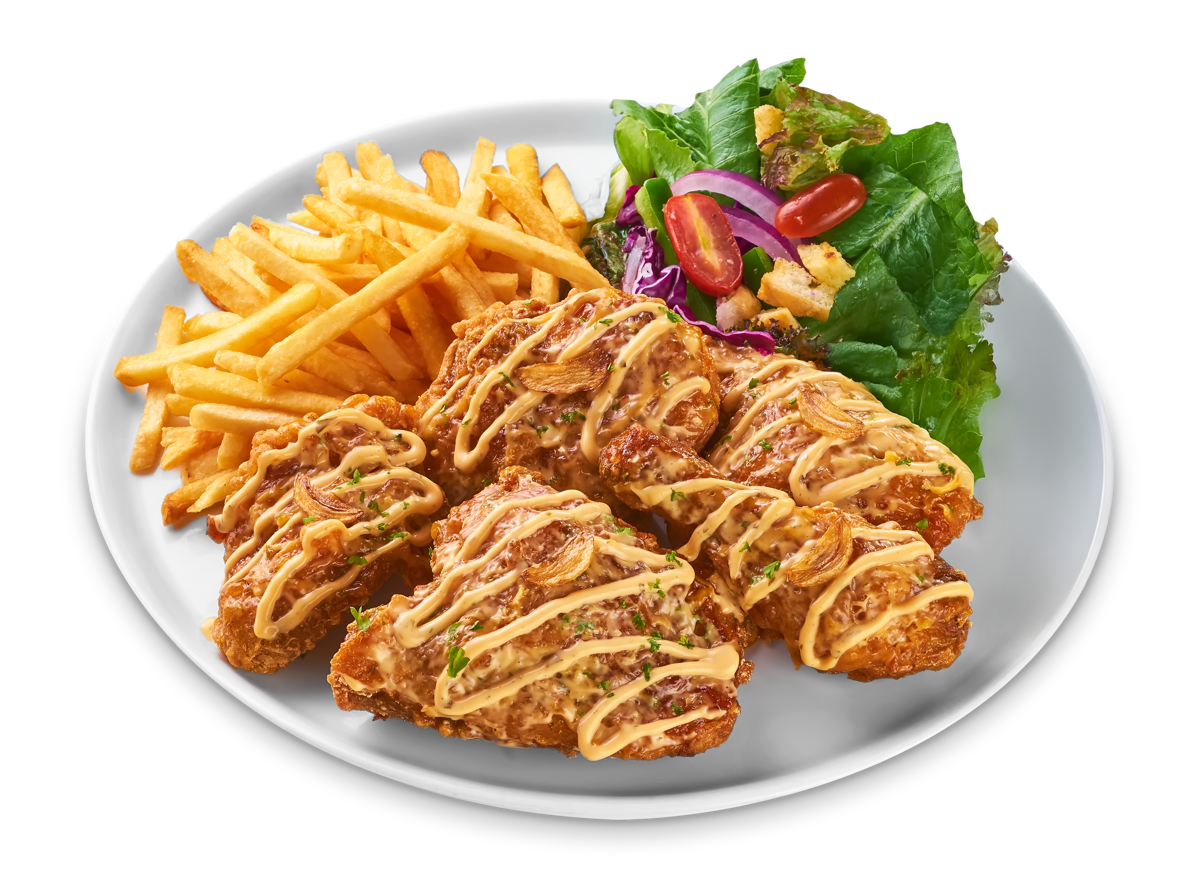 Gà Giòn Xốt Bơ Tỏi (5 miếng) [+84.000đ]