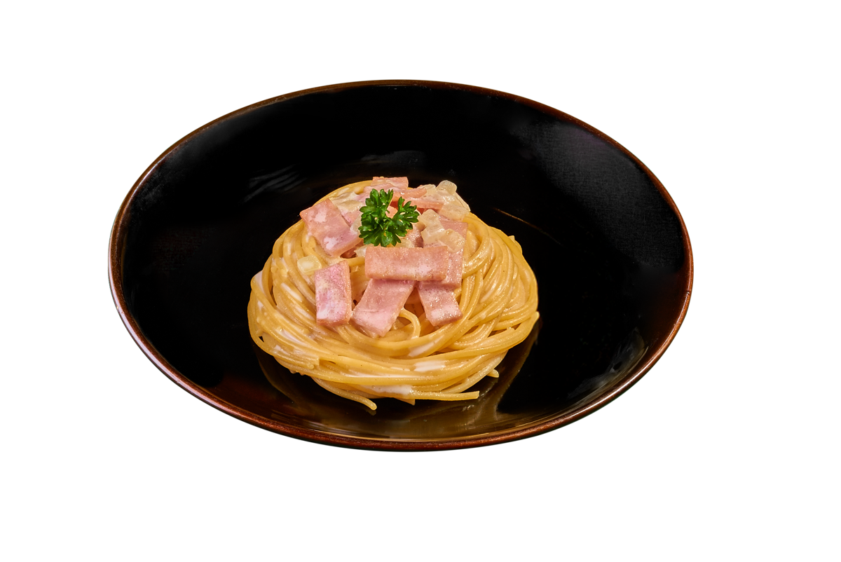 Mỳ Ý Thịt Nguội Xốt Kem