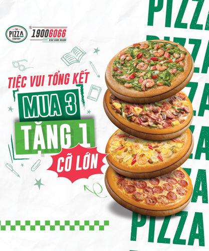 Ảnh của Mua 3 Tặng 1 Pizza Cỡ Lớn