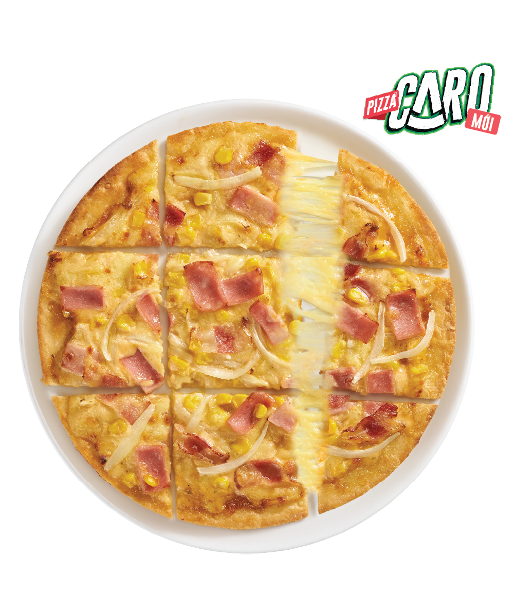 Pizza Caro _ Giăm Bông Và Thịt Xông Khói