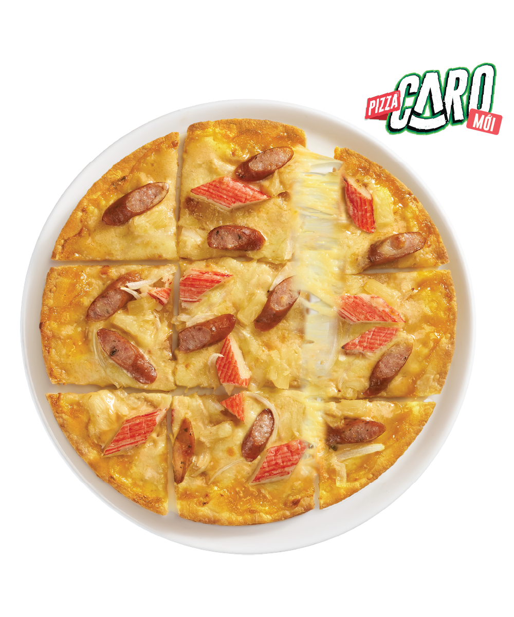 Pizza Caro _ Thanh Cua Và Xúc Xích Cocktail