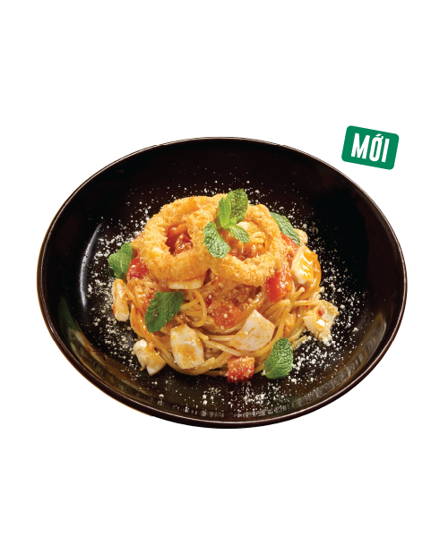 Mỳ Ý Hải Sản Calamari Xốt Nước Mắm