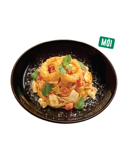 Ảnh của Mỳ Ý Hải Sản Calamari Xốt Nước Mắm