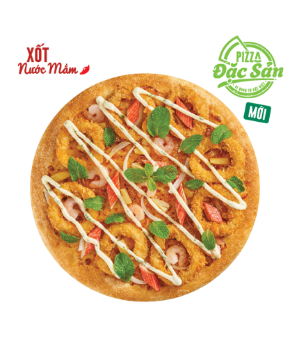 Ảnh của Pizza Hải Sản Calamari Xốt Nước Mắm