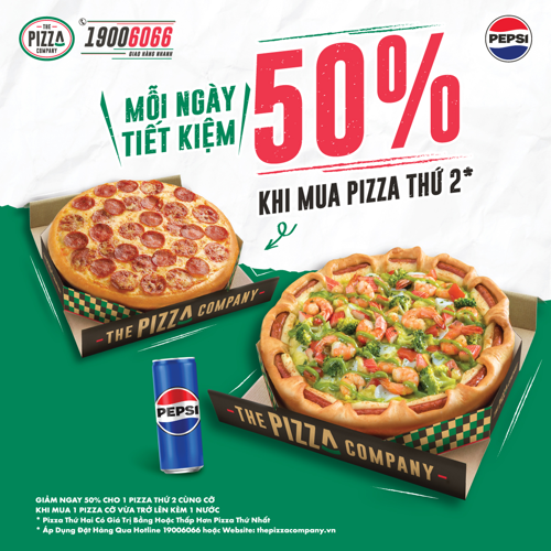 Ảnh của TIẾT KIỆM 50% KHI MUA PIZZA THỨ 2
