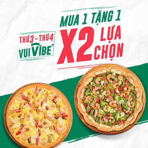 Ảnh của MUA 1 TẶNG 1 PIZZA