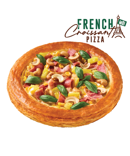 Ảnh của Pizza Croissant Thịt Xông Khói & Hạt Điều