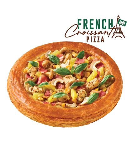 Ảnh của Pizza Croissant Gà Bơ Tỏi & Hạt Điều