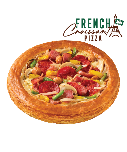 Pizza Croissant 5 Loại Thịt Đặc Biệt &  Rau Củ [+20.000đ]