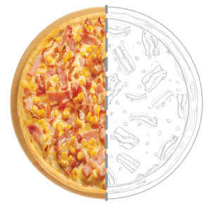 Pizza Thịt Nguôi Canada-NYC-Size L